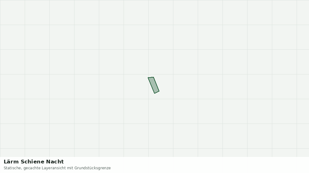 Statische Kartenansicht: Lärm Schiene Nacht