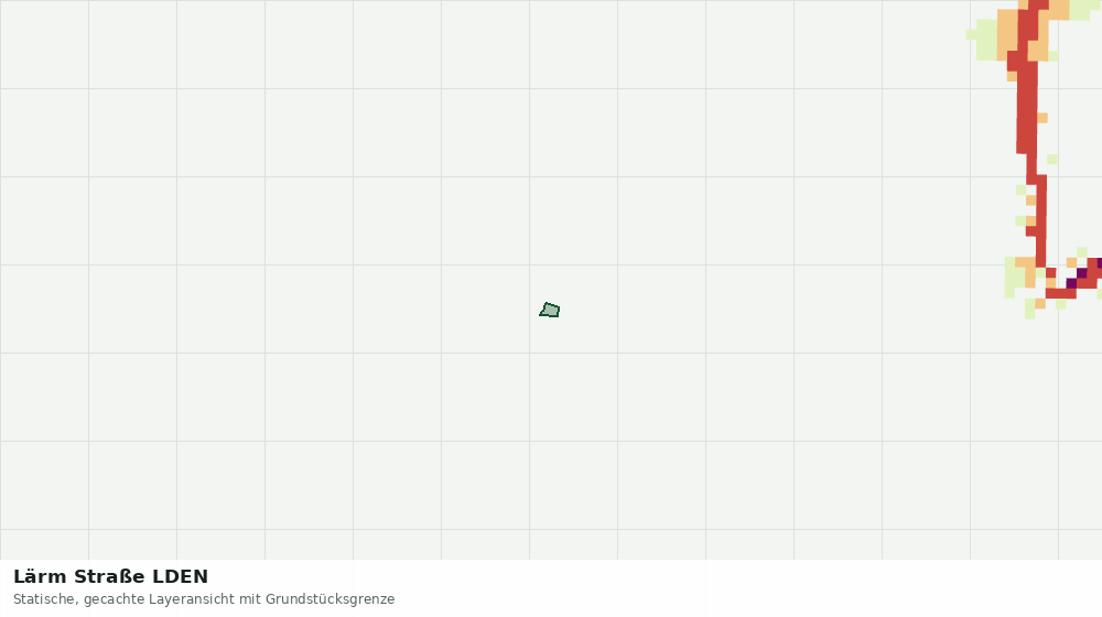 Statische Kartenansicht: Lärm Straße LDEN