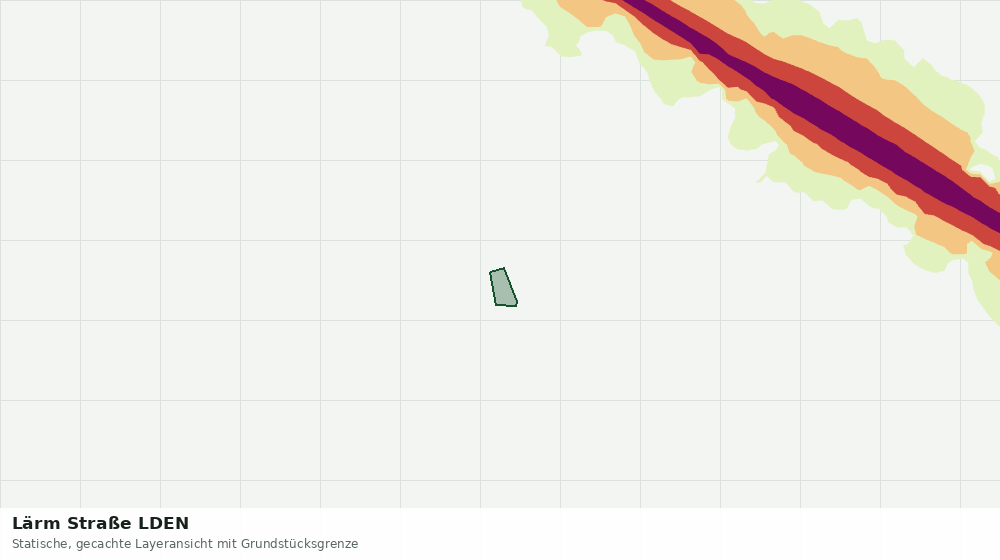 Statische Kartenansicht: Lärm Straße LDEN