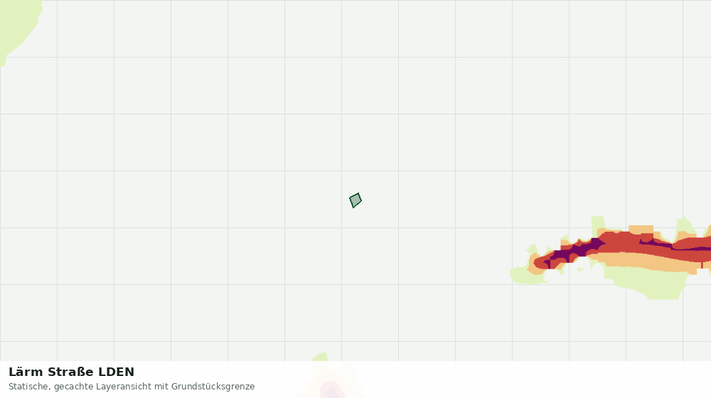 Statische Kartenansicht: Lärm Straße LDEN