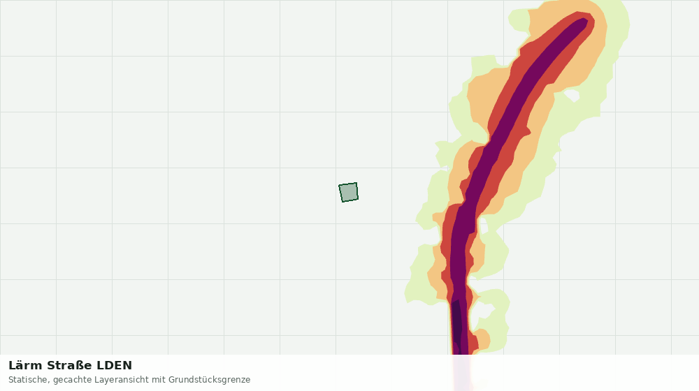 Statische Kartenansicht: Lärm Straße LDEN