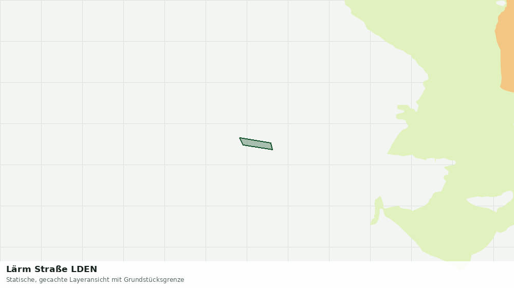 Statische Kartenansicht: Lärm Straße LDEN