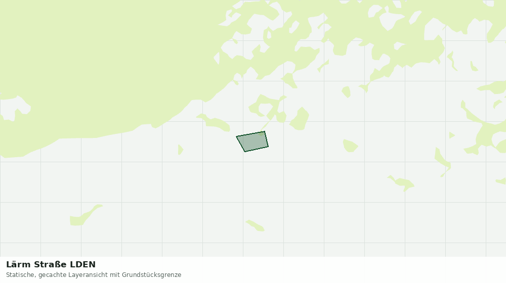 Statische Kartenansicht: Lärm Straße LDEN