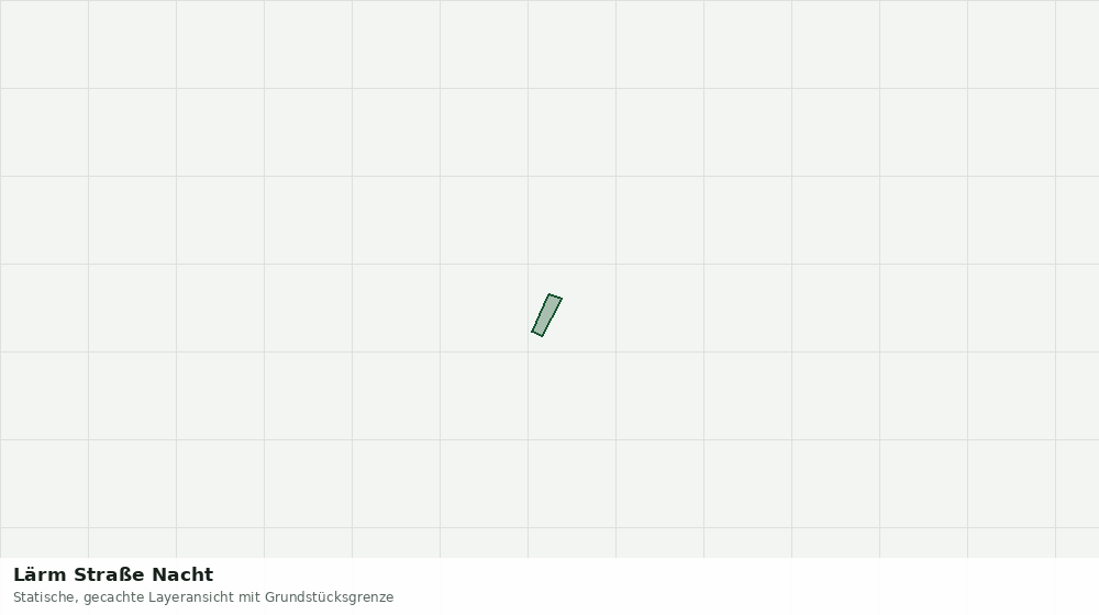 Statische Kartenansicht: Lärm Straße Nacht