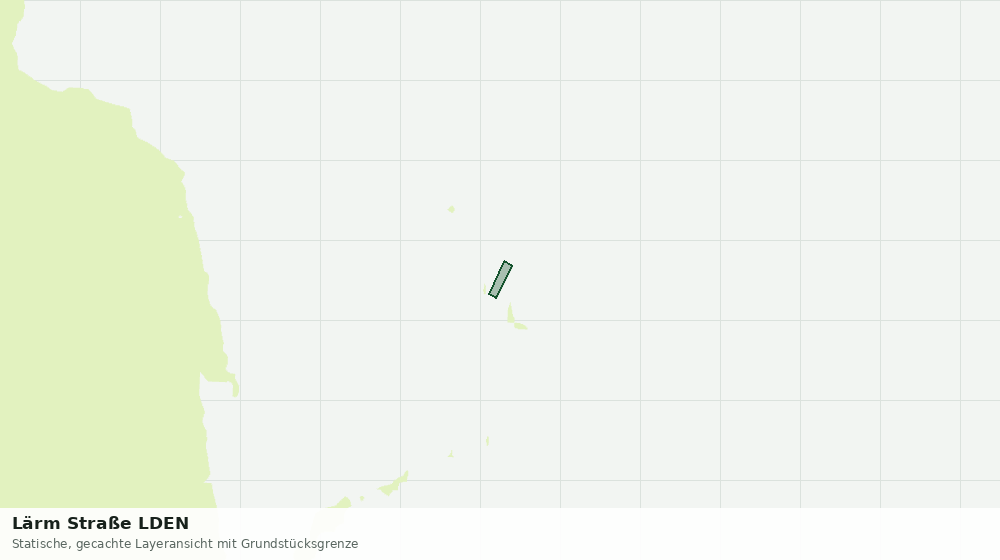 Statische Kartenansicht: Lärm Straße LDEN