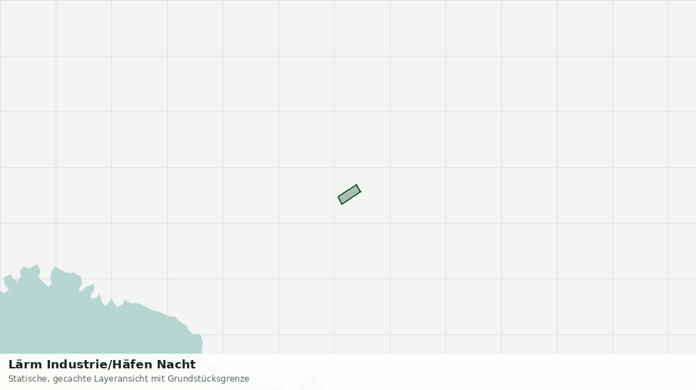 Statische Kartenansicht: Lärm Industrie/Häfen Nacht