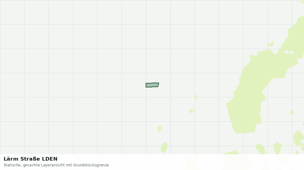 Statische Kartenansicht: Lärm Straße LDEN