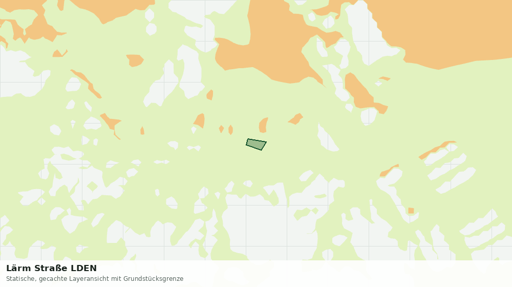 Statische Kartenansicht: Lärm Straße LDEN