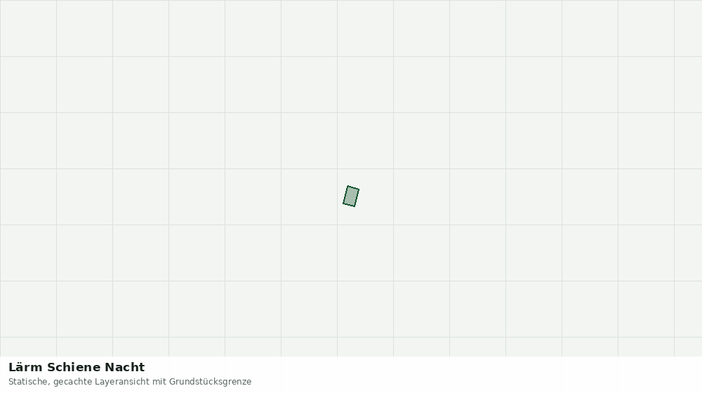 Statische Kartenansicht: Lärm Schiene Nacht