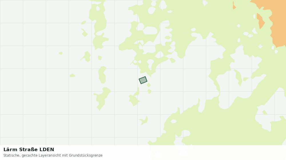 Statische Kartenansicht: Lärm Straße LDEN