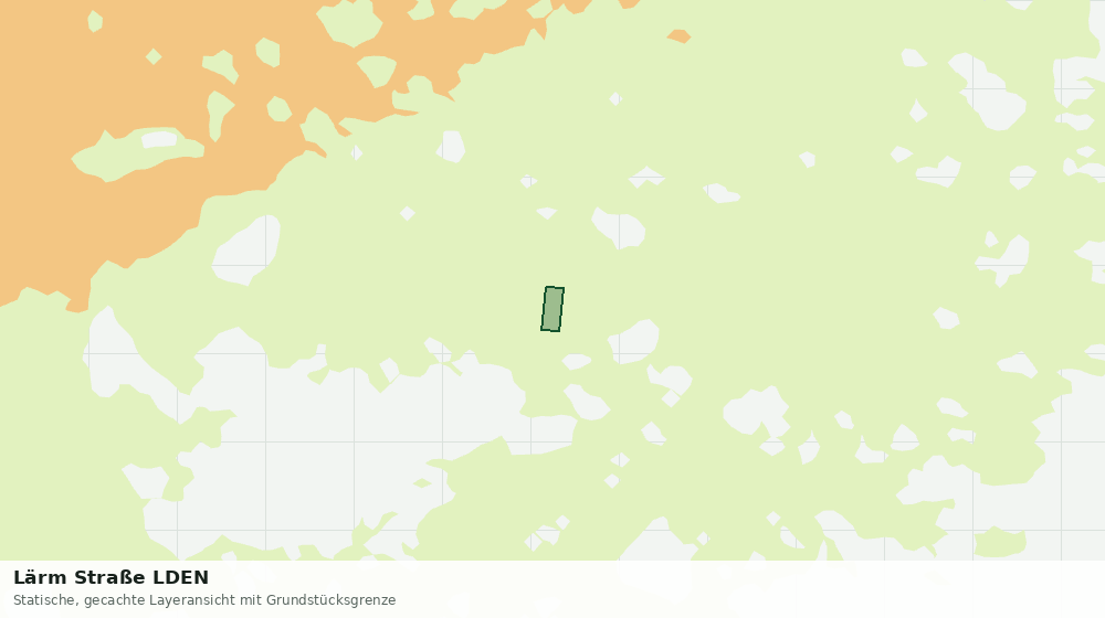 Statische Kartenansicht: Lärm Straße LDEN