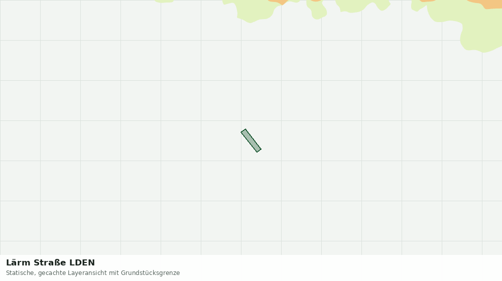 Statische Kartenansicht: Lärm Straße LDEN
