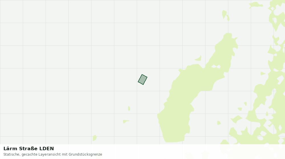Statische Kartenansicht: Lärm Straße LDEN