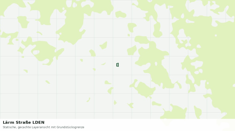 Statische Kartenansicht: Lärm Straße LDEN