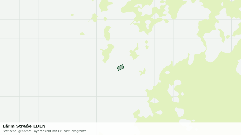 Statische Kartenansicht: Lärm Straße LDEN
