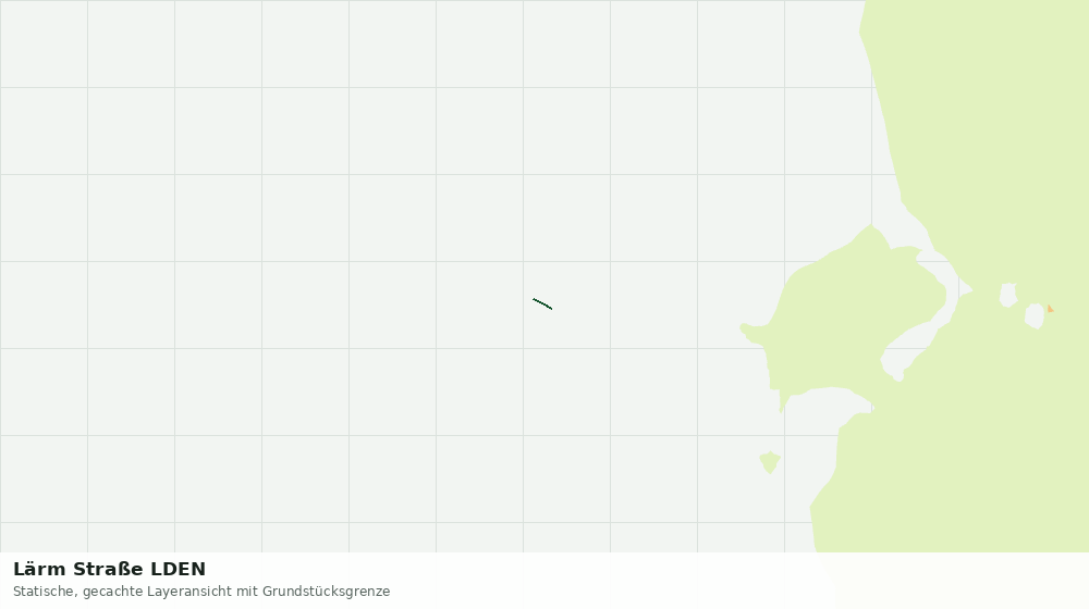 Statische Kartenansicht: Lärm Straße LDEN