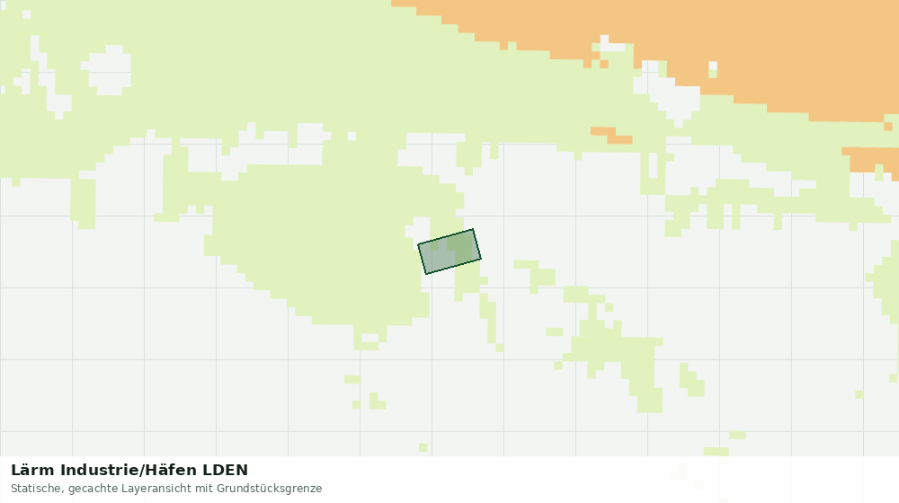 Statische Kartenansicht: Lärm Industrie/Häfen LDEN