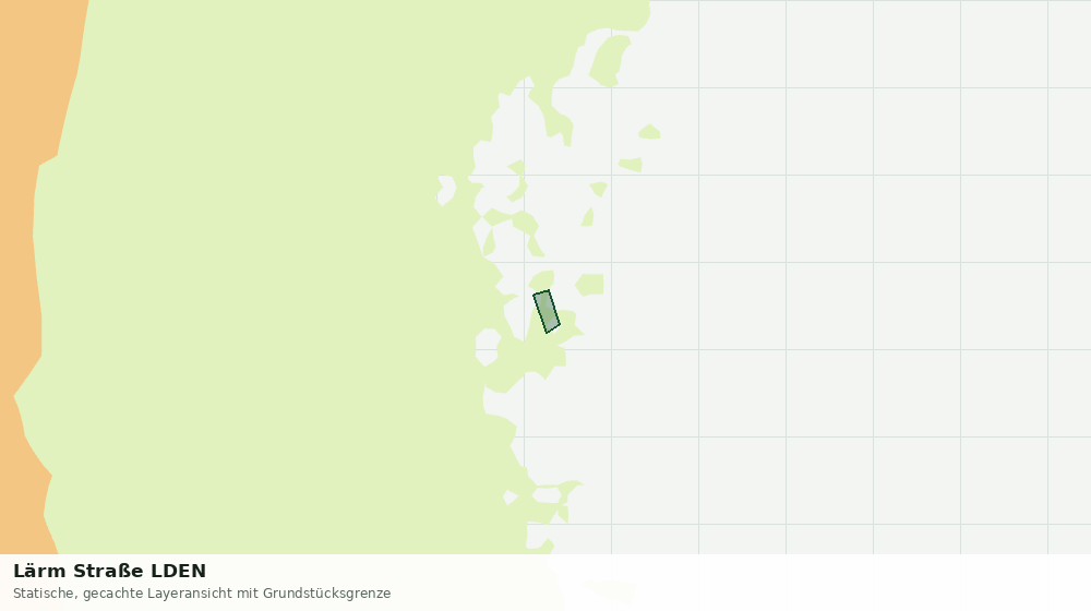 Statische Kartenansicht: Lärm Straße LDEN