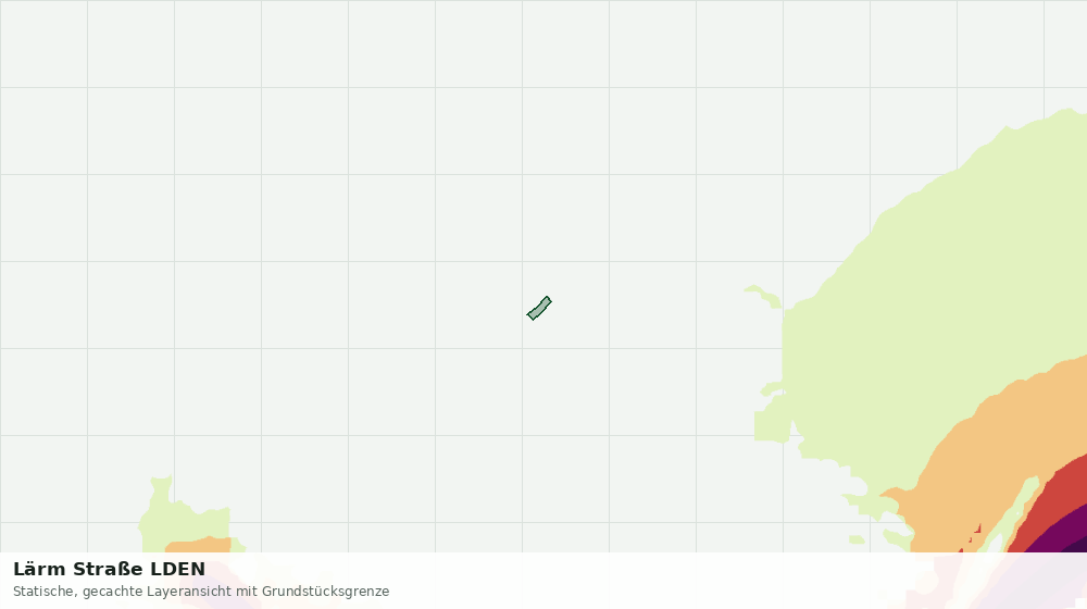Statische Kartenansicht: Lärm Straße LDEN