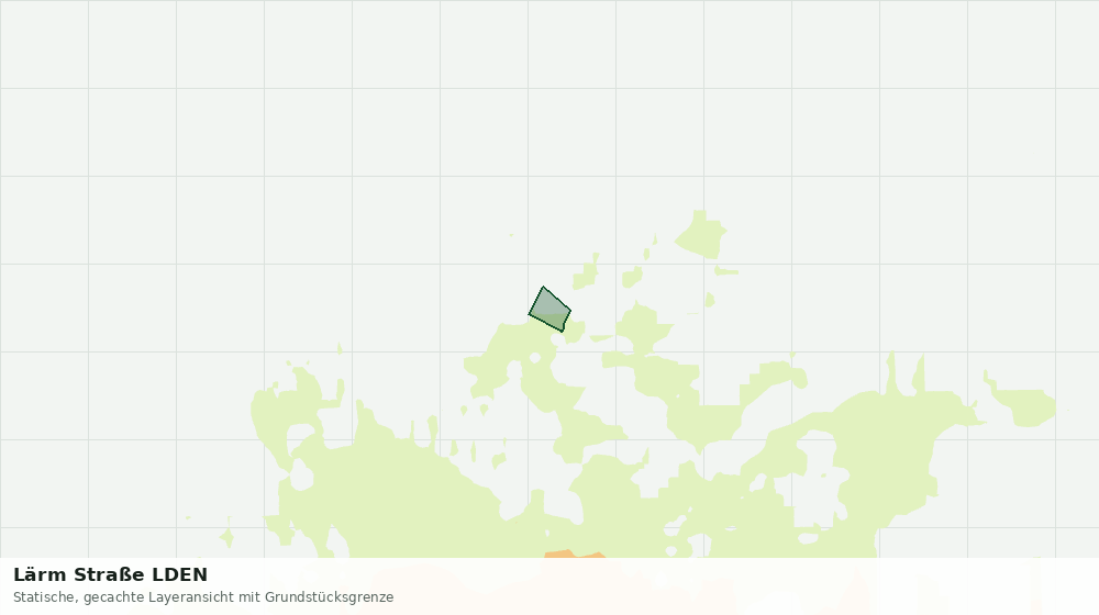 Statische Kartenansicht: Lärm Straße LDEN