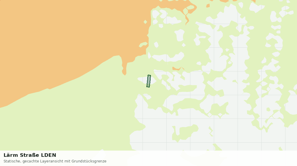 Statische Kartenansicht: Lärm Straße LDEN