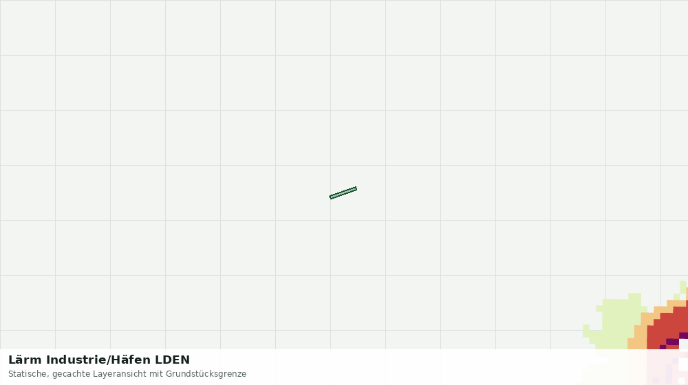 Statische Kartenansicht: Lärm Industrie/Häfen LDEN