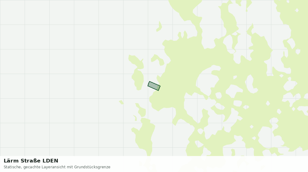 Statische Kartenansicht: Lärm Straße LDEN