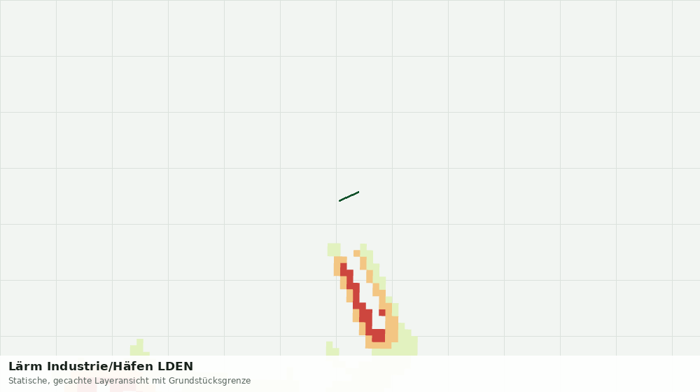 Statische Kartenansicht: Lärm Industrie/Häfen LDEN