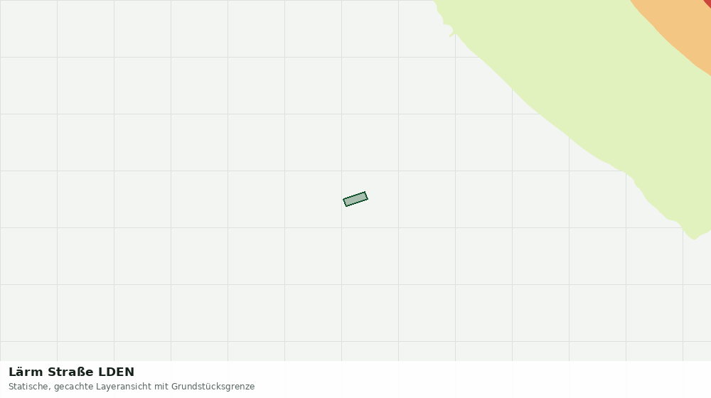 Statische Kartenansicht: Lärm Straße LDEN