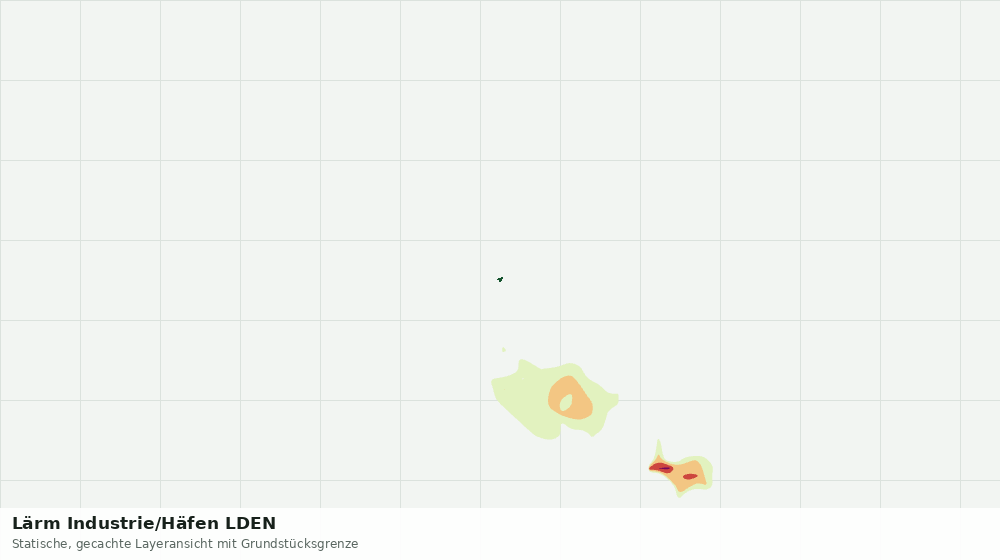 Statische Kartenansicht: Lärm Industrie/Häfen LDEN