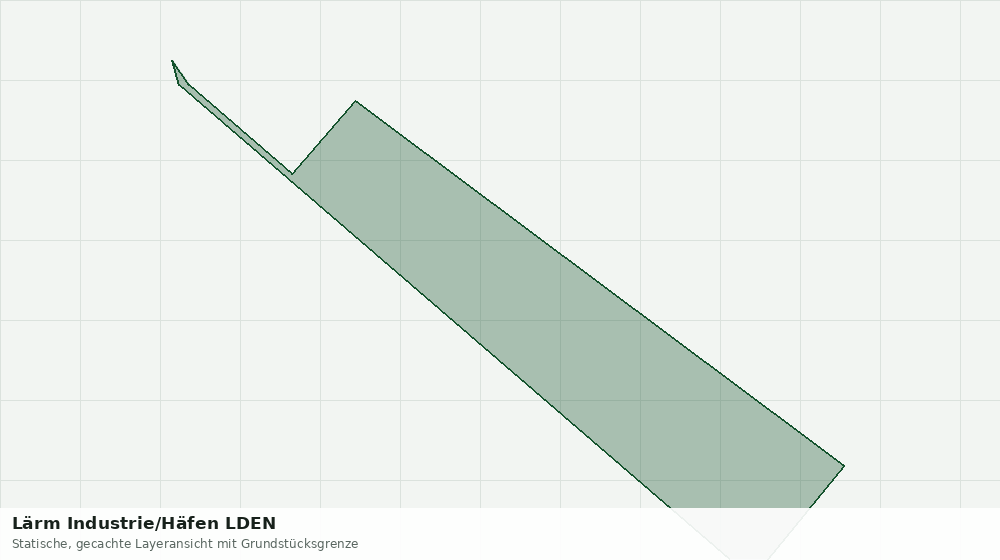Statische Kartenansicht: Lärm Industrie/Häfen LDEN