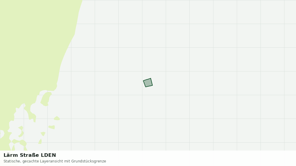 Statische Kartenansicht: Lärm Straße LDEN