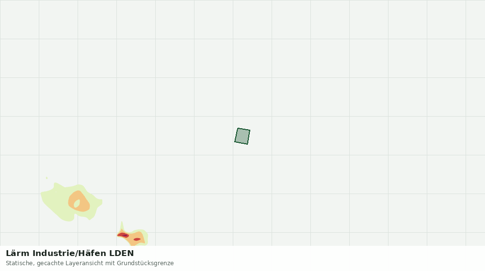 Statische Kartenansicht: Lärm Industrie/Häfen LDEN