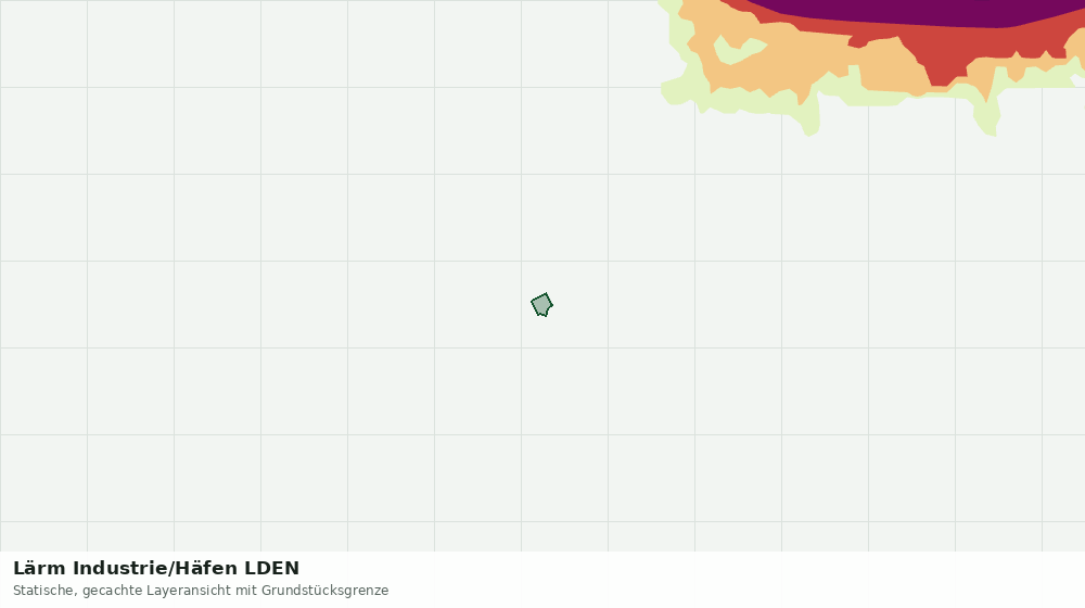 Statische Kartenansicht: Lärm Industrie/Häfen LDEN