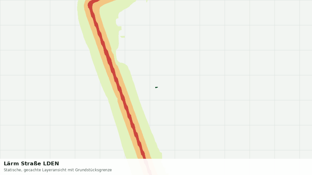 Statische Kartenansicht: Lärm Straße LDEN