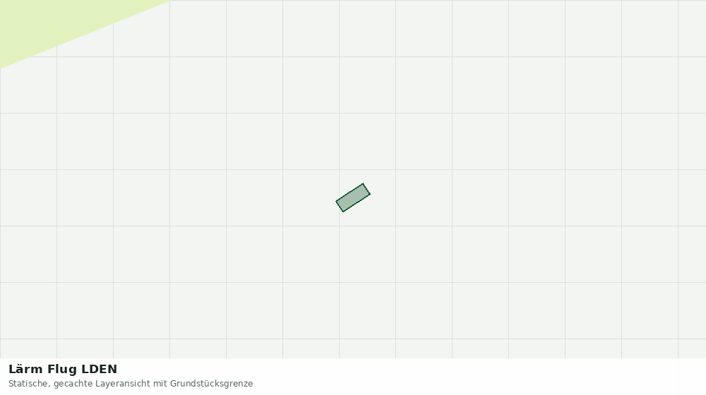 Statische Kartenansicht: Lärm Flug LDEN