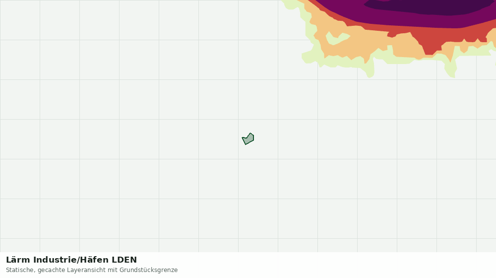 Statische Kartenansicht: Lärm Industrie/Häfen LDEN