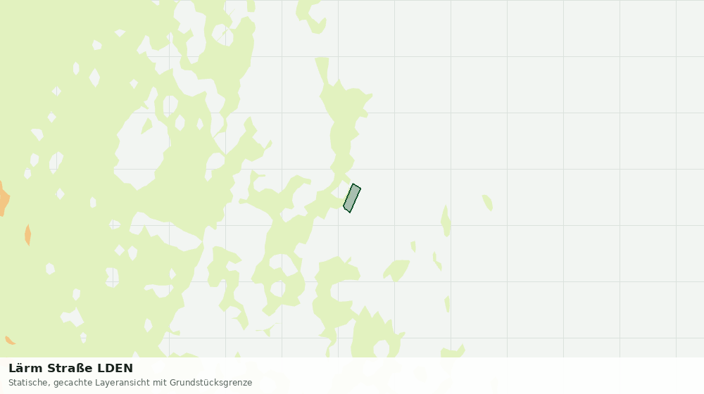 Statische Kartenansicht: Lärm Straße LDEN