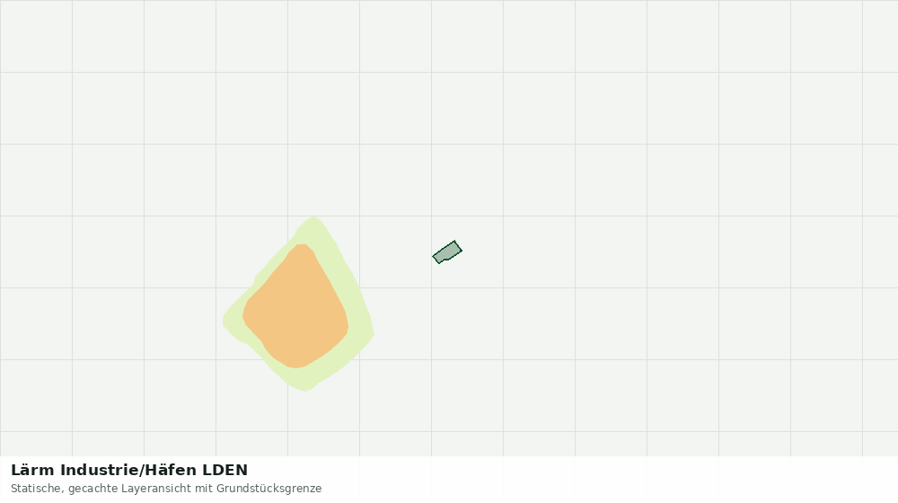Statische Kartenansicht: Lärm Industrie/Häfen LDEN