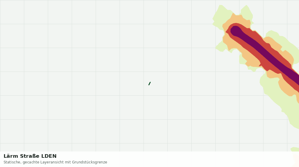 Statische Kartenansicht: Lärm Straße LDEN