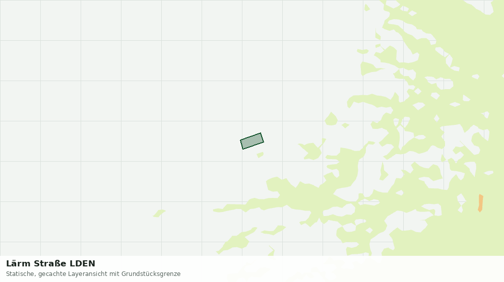 Statische Kartenansicht: Lärm Straße LDEN