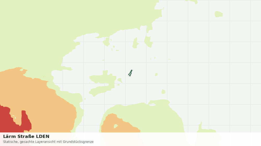 Statische Kartenansicht: Lärm Straße LDEN