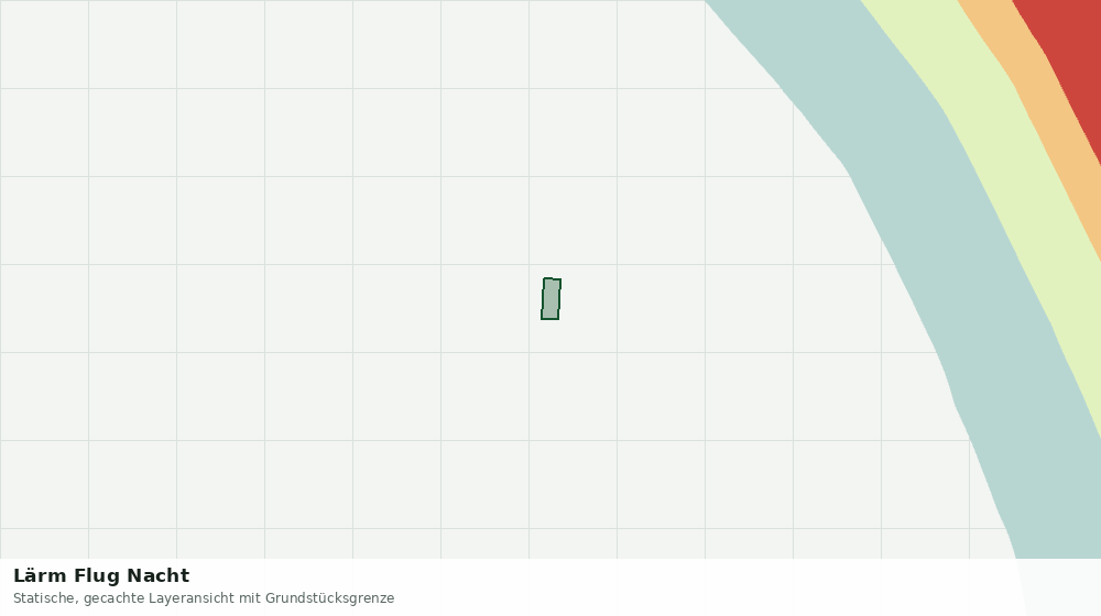 Statische Kartenansicht: Lärm Flug Nacht