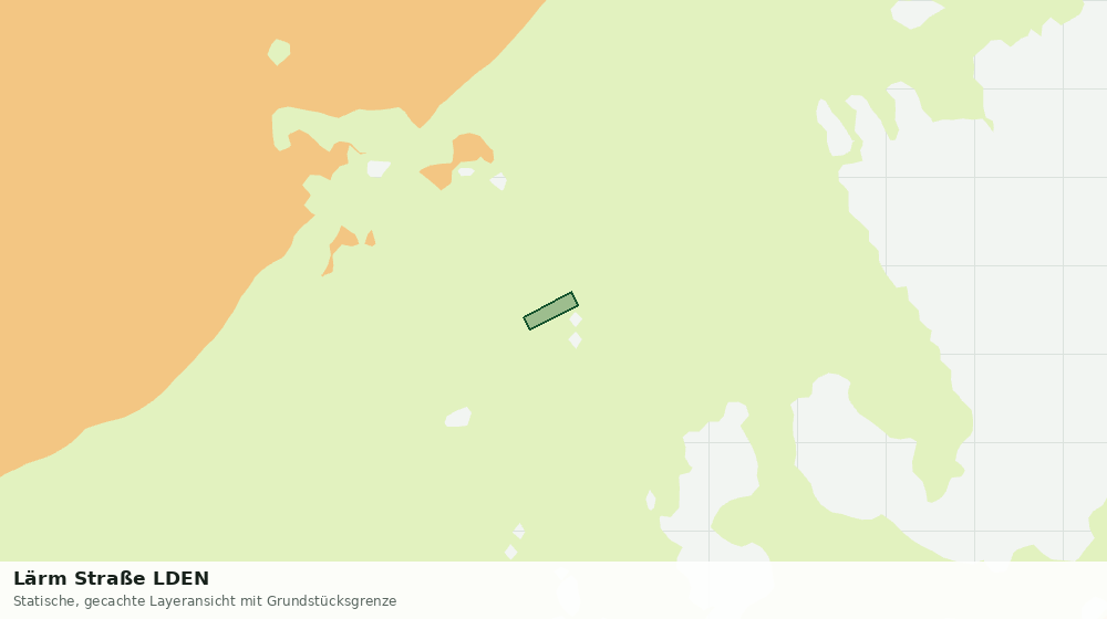 Statische Kartenansicht: Lärm Straße LDEN