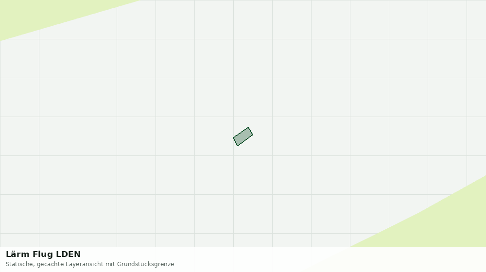 Statische Kartenansicht: Lärm Flug LDEN