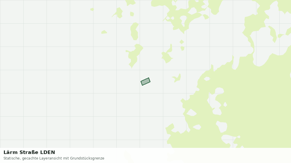 Statische Kartenansicht: Lärm Straße LDEN