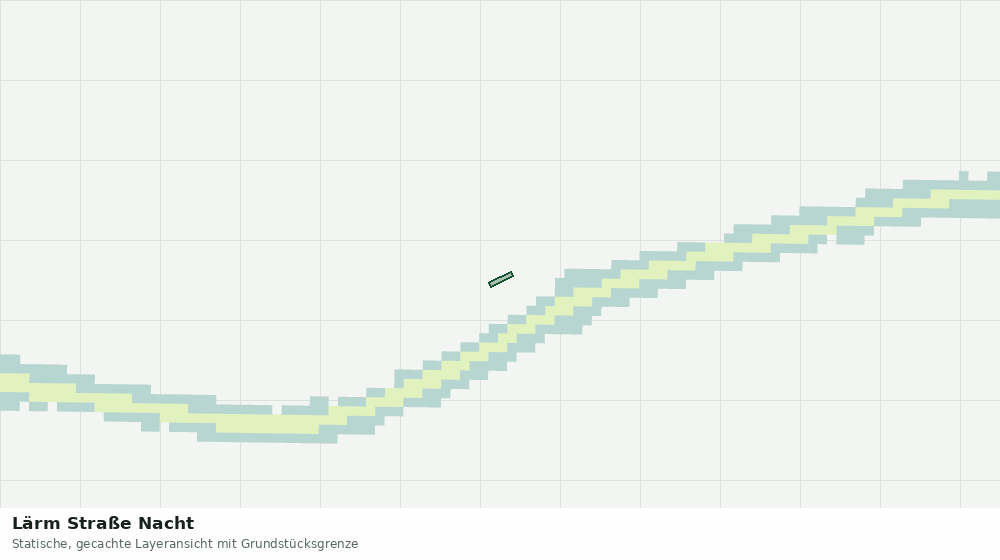 Statische Kartenansicht: Lärm Straße Nacht