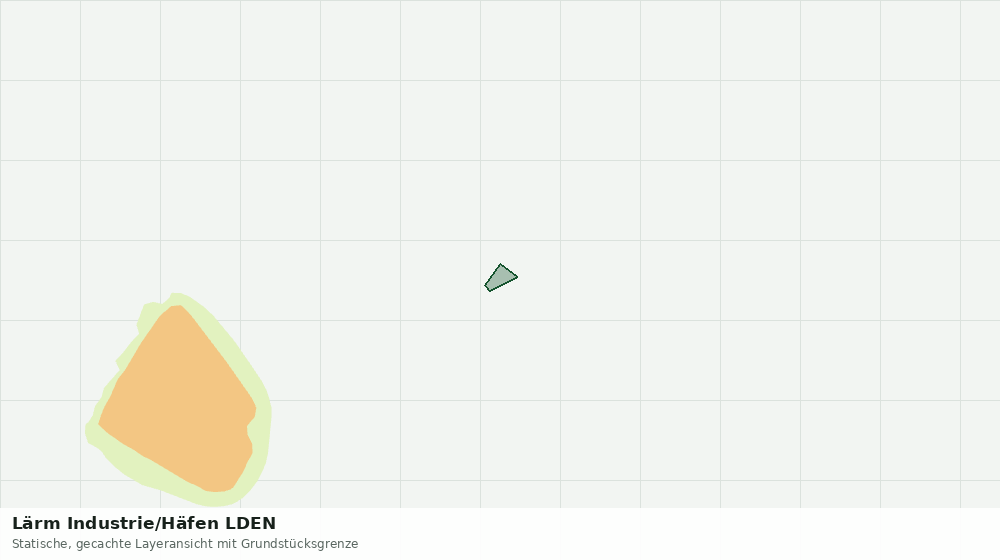 Statische Kartenansicht: Lärm Industrie/Häfen LDEN