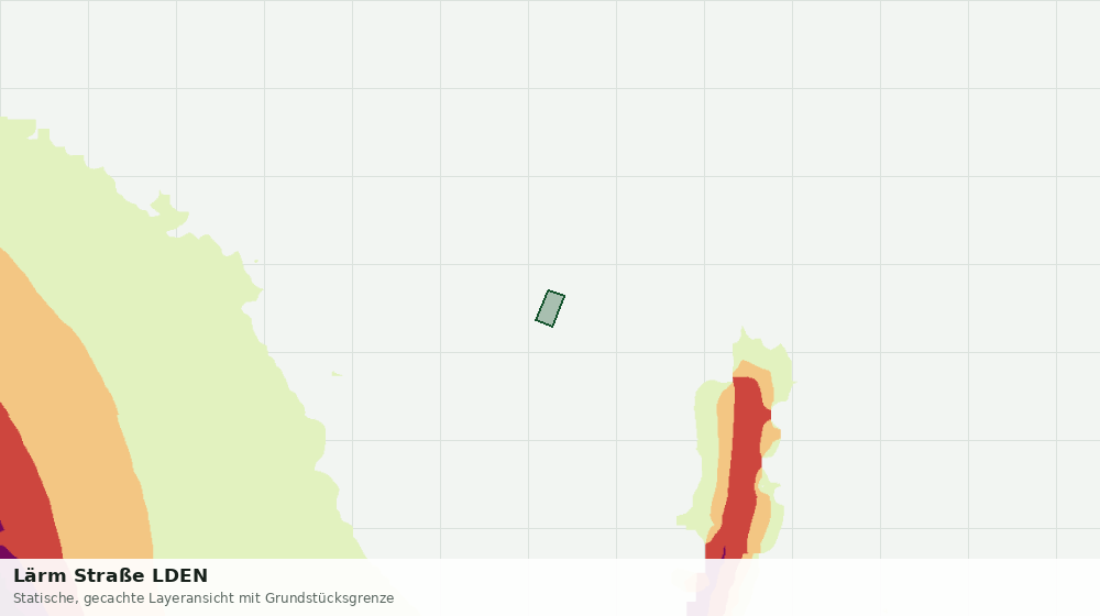 Statische Kartenansicht: Lärm Straße LDEN