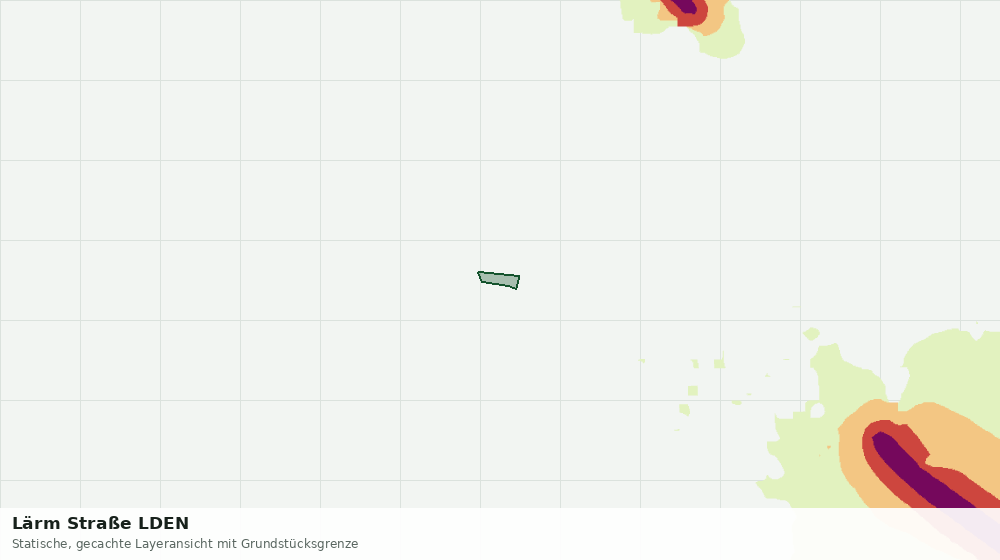 Statische Kartenansicht: Lärm Straße LDEN